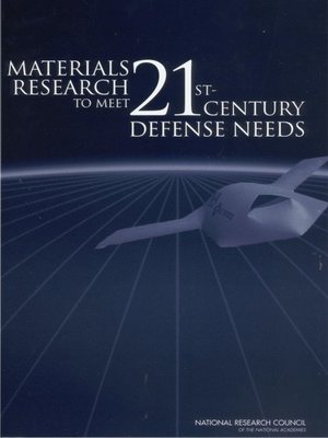 cover image of Materials Research to Meet 21st-Century Defense Needs
